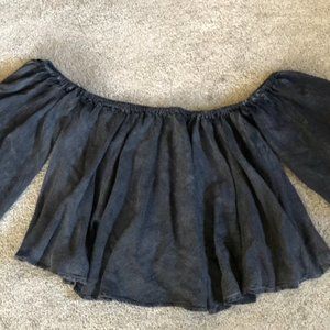 Off the Shoulder Crop Top